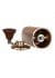 Кофемолка Timemore Chestnut G1s Golden Титановые Жернова Кофемолка Timemore Chestnut G1s Golden Титановые Жернова