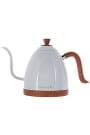 Brewista Чайник стальной электрический Artisan Gooseneck 1L белый/wood Brewista Чайник стальной электрический Artisan Gooseneck 1L белый/wood